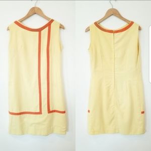 Vintage Stripe Retro Hippie A-Line Midi Dress Go Go Dancer Y2K Cosplay HTF 70's